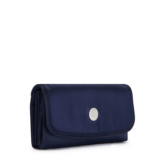 Kipling Money Land Snap Wallet Wallets Cosmic Blue | CA 2190KO